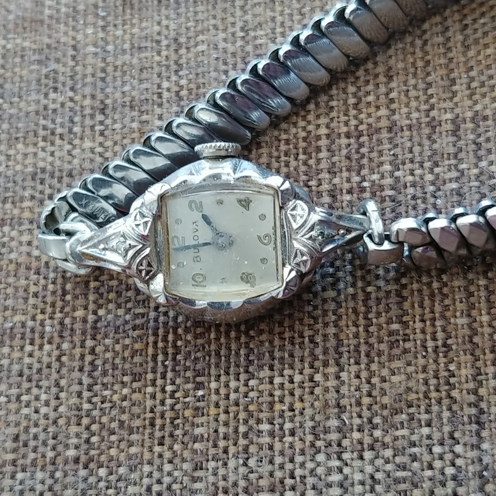 Women Bulova watch antique